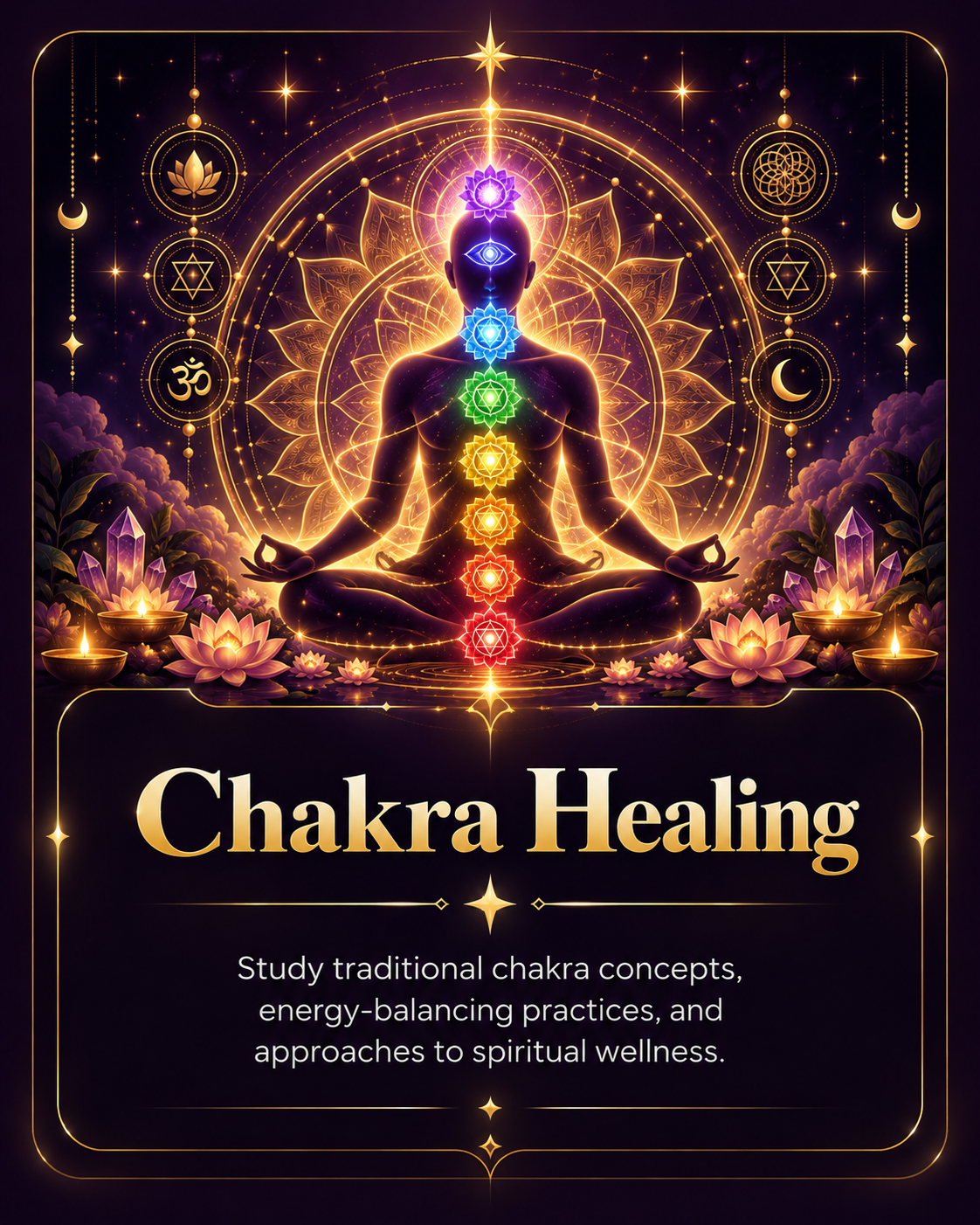 Chakra Healing - Study traditional chakra concepts
