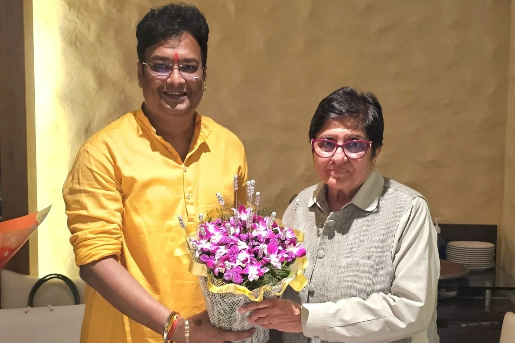 IPS Kiran Bedi testimonial