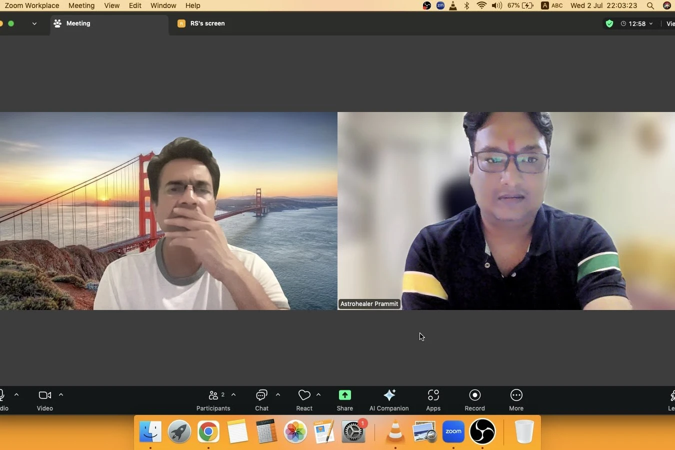 Rahul Sharma testimonial